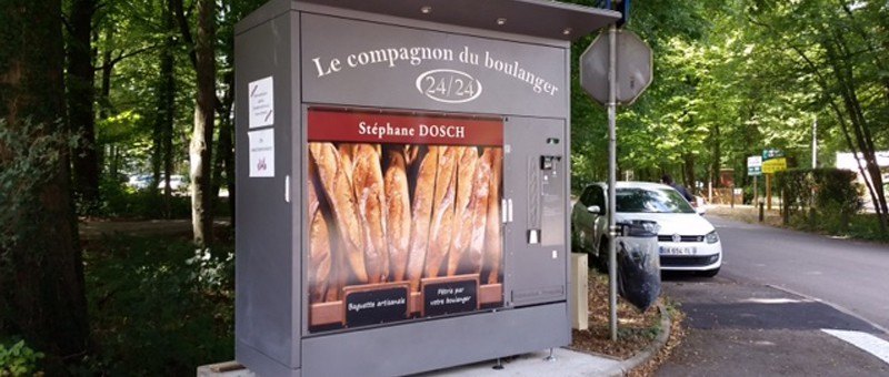 Comment fonctionne le distributeur automatique de pain maBaguette ?