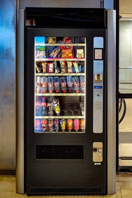 Fonctionnement d'un distributeur automatique de boissons, snacks et  confiseries < Distributeurs de boissons