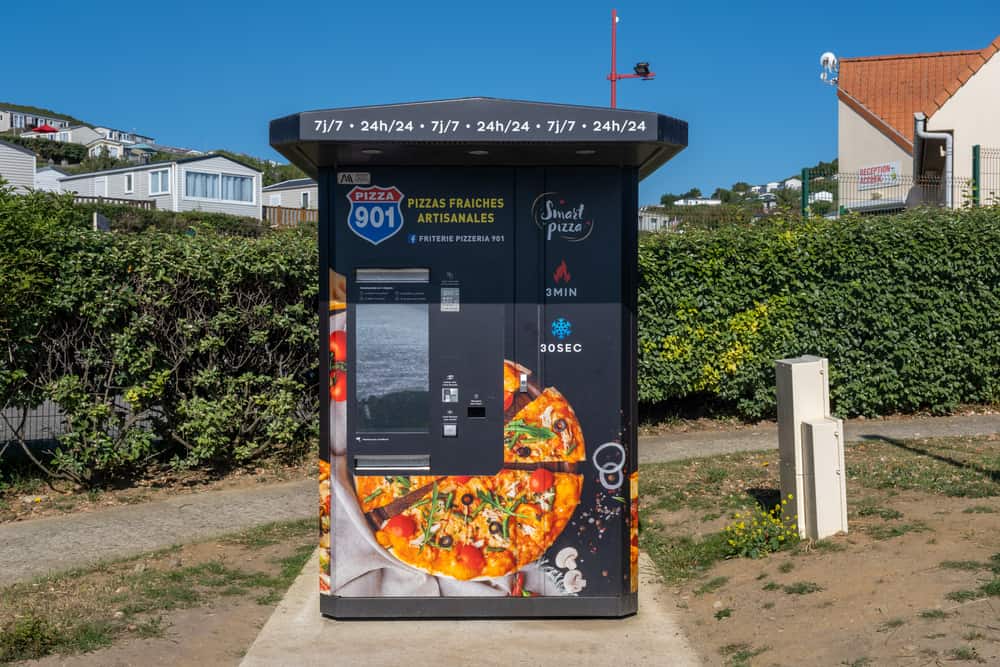 Exemple de distributeur automatique Smart Pizza